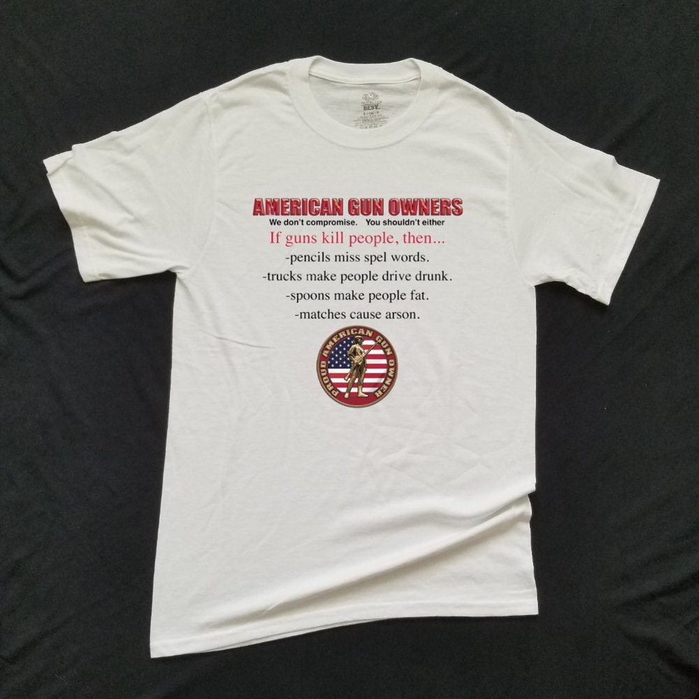5/$50 Gun Control Men's Tops Mystery Box Graphic - Picture 12 of 13